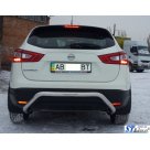 Защита задняя Nissan Qashqai J11