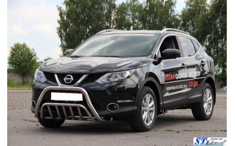 Защита передняя Nissan Qashqai J11