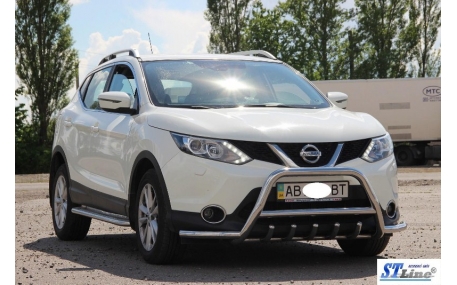 Защита передняя Nissan Qashqai J11