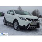 Защита передняя Nissan Qashqai J11