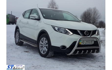 Защита передняя Nissan Qashqai J11