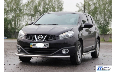 Защита передняя Nissan Qashqai J11