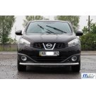 Защита передняя Nissan Qashqai J11
