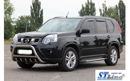 Защита передняя Nissan X-Trail T30