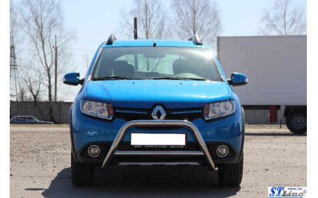 Защита передняя Renault Sandero Stepway