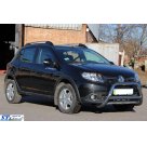 Защита передняя Renault Sandero Stepway