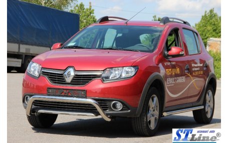 Защита передняя Renault Sandero Stepway