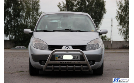 Защита передняя Renault Scenic