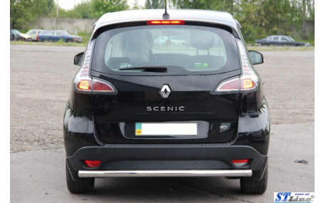 Защита задняя Renault Scenic