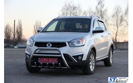 Защита передняя Ssang Yong Korando