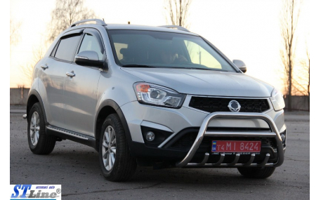 Защита передняя Ssang Yong Korando