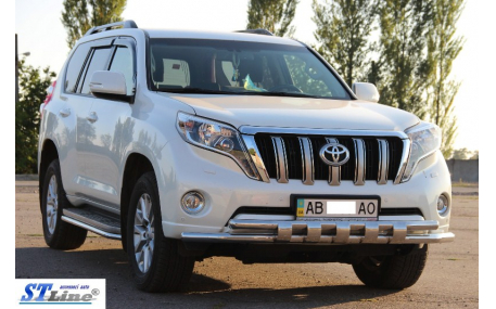 Защита передняя Toyota Land Cruiser Prado 150