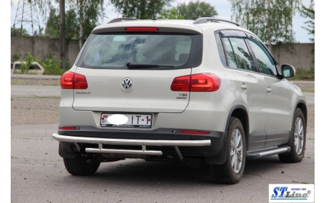 Защита задняя Volkswagen Tiguan