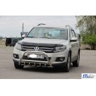 Защита передняя Volkswagen Tiguan