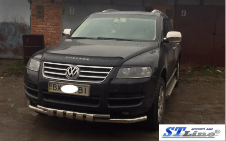 Защита передняя Volkswagen Touareg