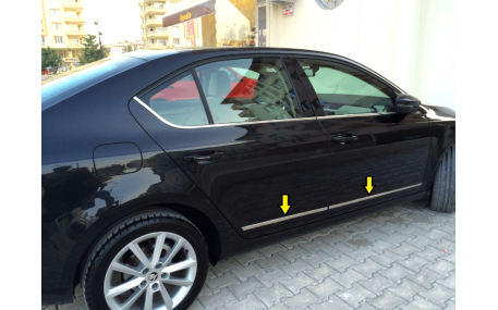 Хром накладки Skoda Octavia A7