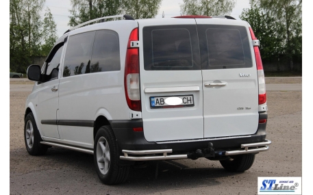 Защита задняя Mercedes Vito W639