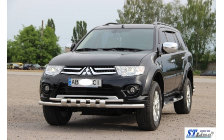 Защита передняя Mitsubishi Pajero Sport