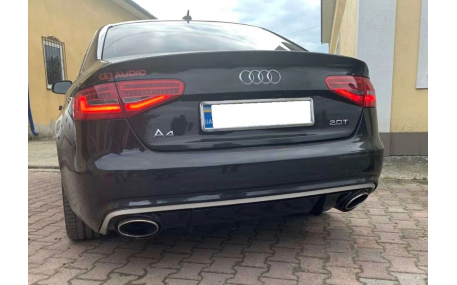 Накладка задняя Audi A4 B8 2012-2015