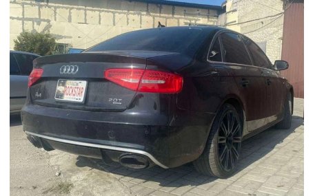 Накладка задняя Audi A4 B8 2012-2015