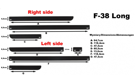 Молдинги дверей Volkswagen T5