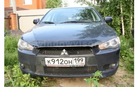 Дефлектор капота Mitsubishi Lancer X
