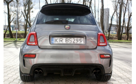 Накладка задняя Fiat 500