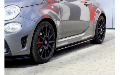 Накладки на пороги Fiat 500