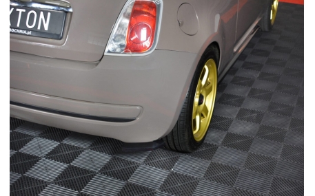 Накладка задняя Fiat 500