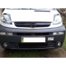 Зимняя накладка на решетку Opel Vivaro