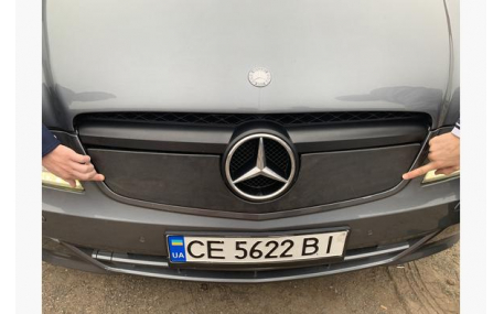 Зимняя накладка на решетку Mercedes Vito W639
