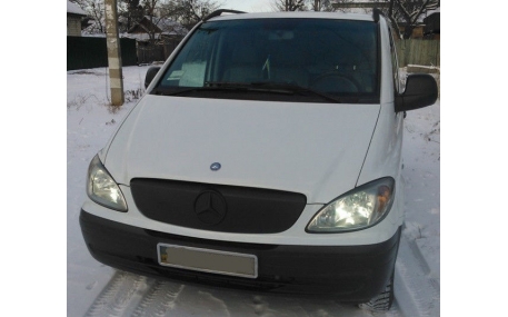 Зимняя накладка на решетку Mercedes Vito W639