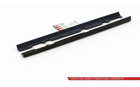 Накладки на пороги Ford Fiesta