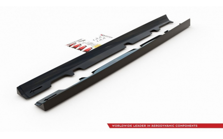 Накладки на пороги Ford Fiesta