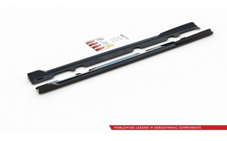 Накладки на пороги Ford Fiesta