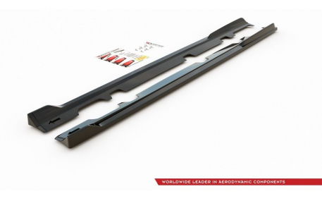 Накладки на пороги Ford Fiesta