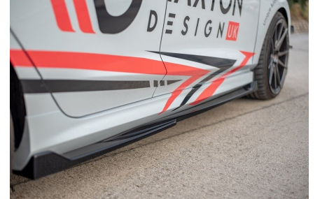 Накладки на пороги Ford Fiesta