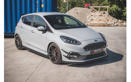 Накладки на пороги Ford Fiesta