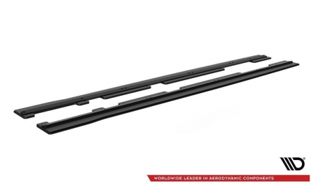 Накладки на пороги Ford Fiesta