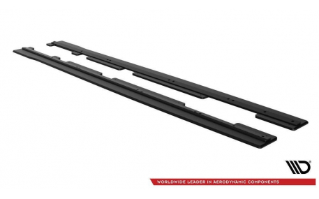 Накладки на пороги Ford Fiesta