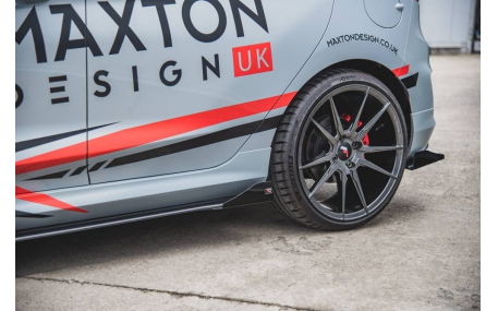 Накладки на пороги Ford Fiesta