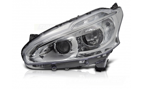 Фара передняя Peugeot 208 2012-2015