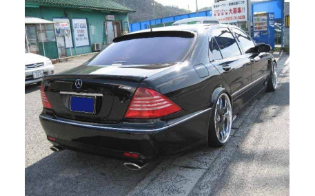 Спойлер Mercedes S-class W220