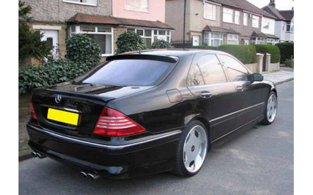Спойлер Mercedes S-class W220