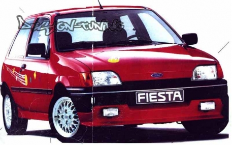 Накладка передняя Ford Fiesta