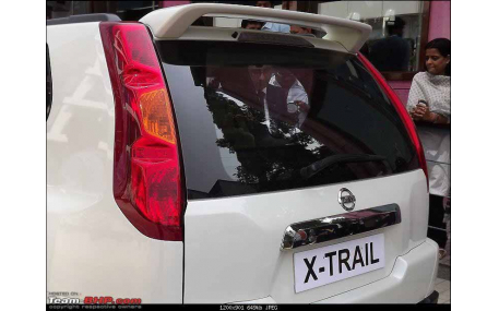 Спойлер Nissan X-trail T31