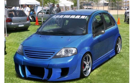 Бампер передний Citroen C3