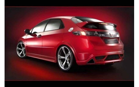 Накладка задняя Honda Civic 5D