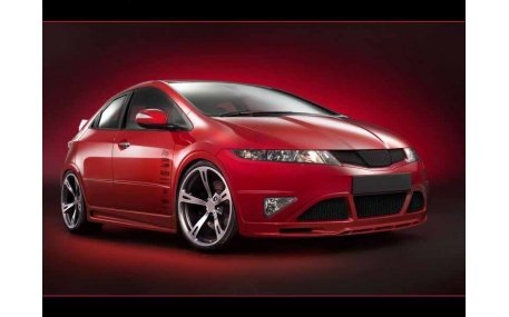 Накладка передняя Honda Civic 5D