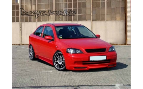 Накладка передняя Opel Astra G